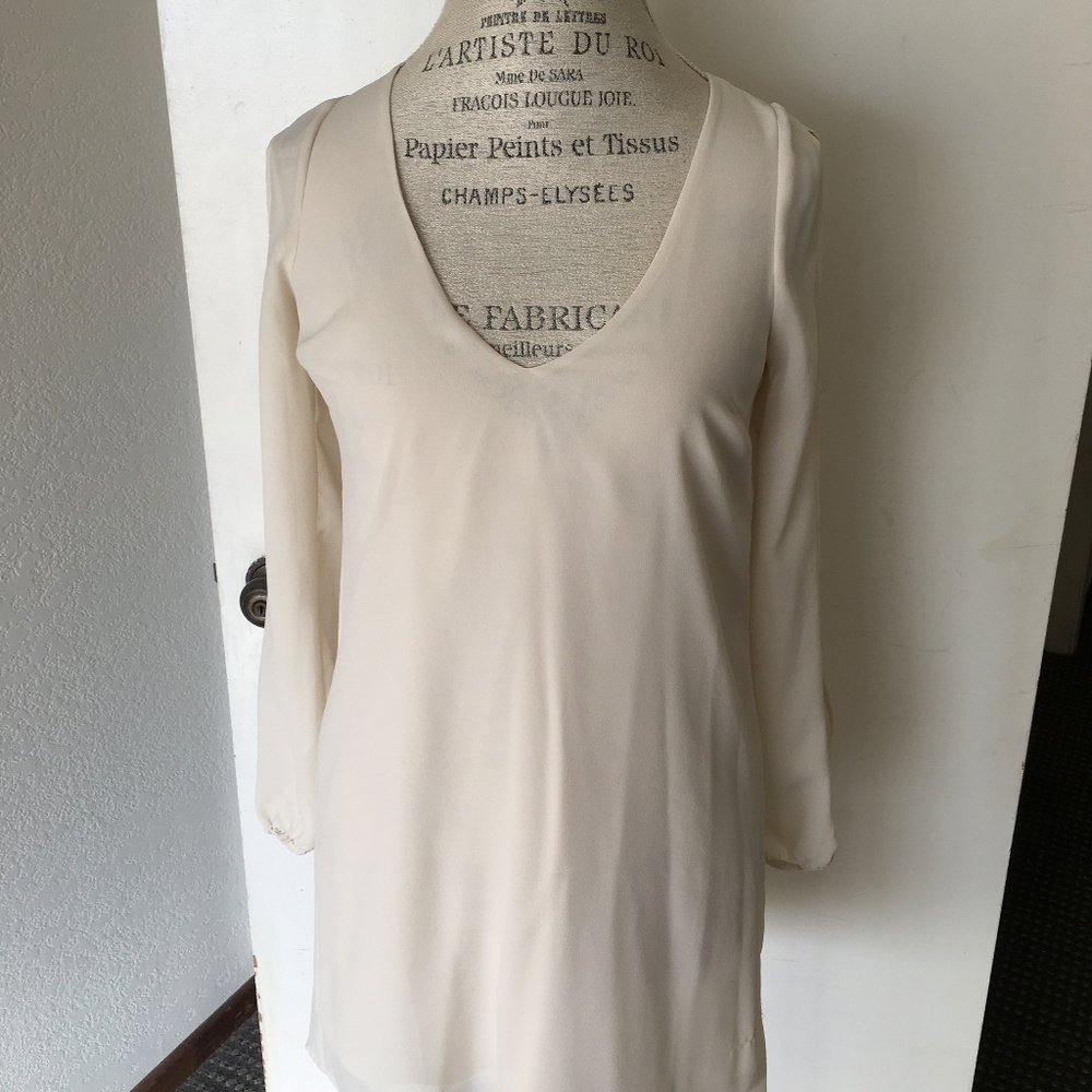 Tobi Cream Cocktail Dress